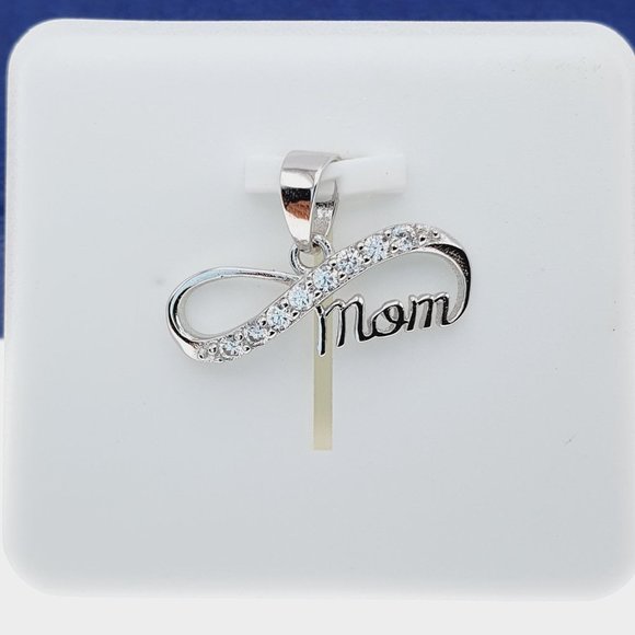 "#925 Sterling Silver Cubic Zircon Pendant for Women/Girls, US925P1042 - Picture 9 of 10